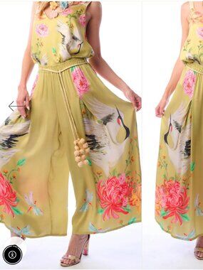 NWT - Aratta The Legend Of The Crane Pants in Mustard - Medium